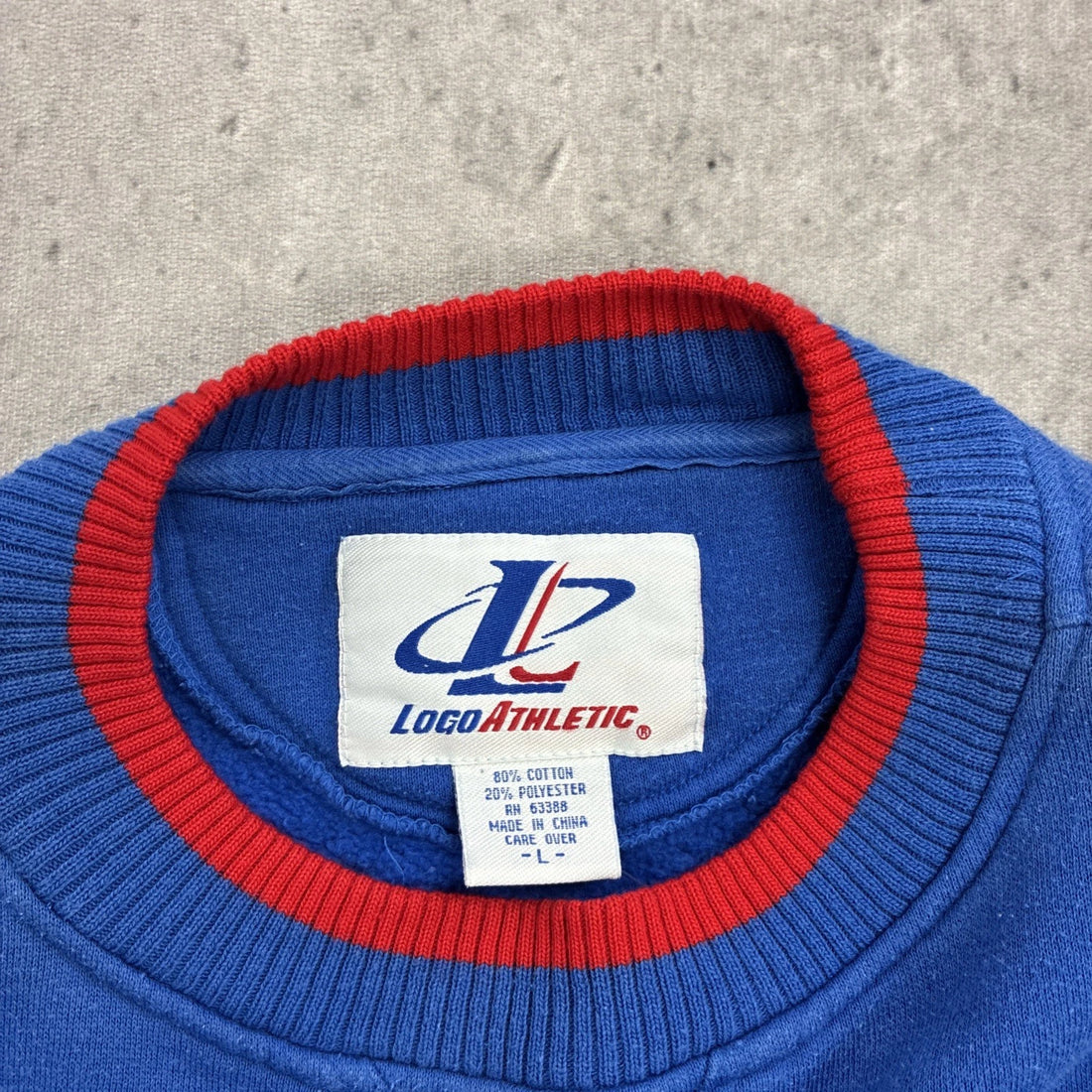 Vintage New England Patriots Logo Athletic Sweatshirt Crewneck Size Large NFL
