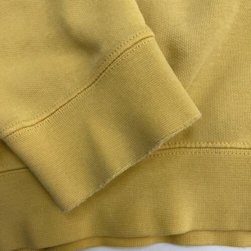 Vintage Nike Crewneck Sweatshirt Size Small Yellow Embroidered Swoosh