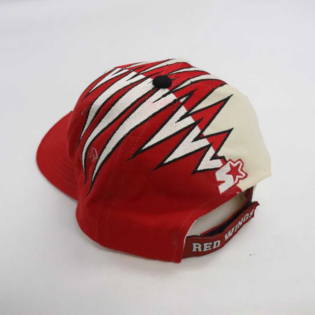 Vintage Detroit Red Wings Wool Shockwave Starter Hat OSFA NHL