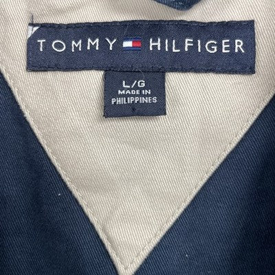 Tommy Hilfiger Harrington Bomber Jacket Size Large Blue