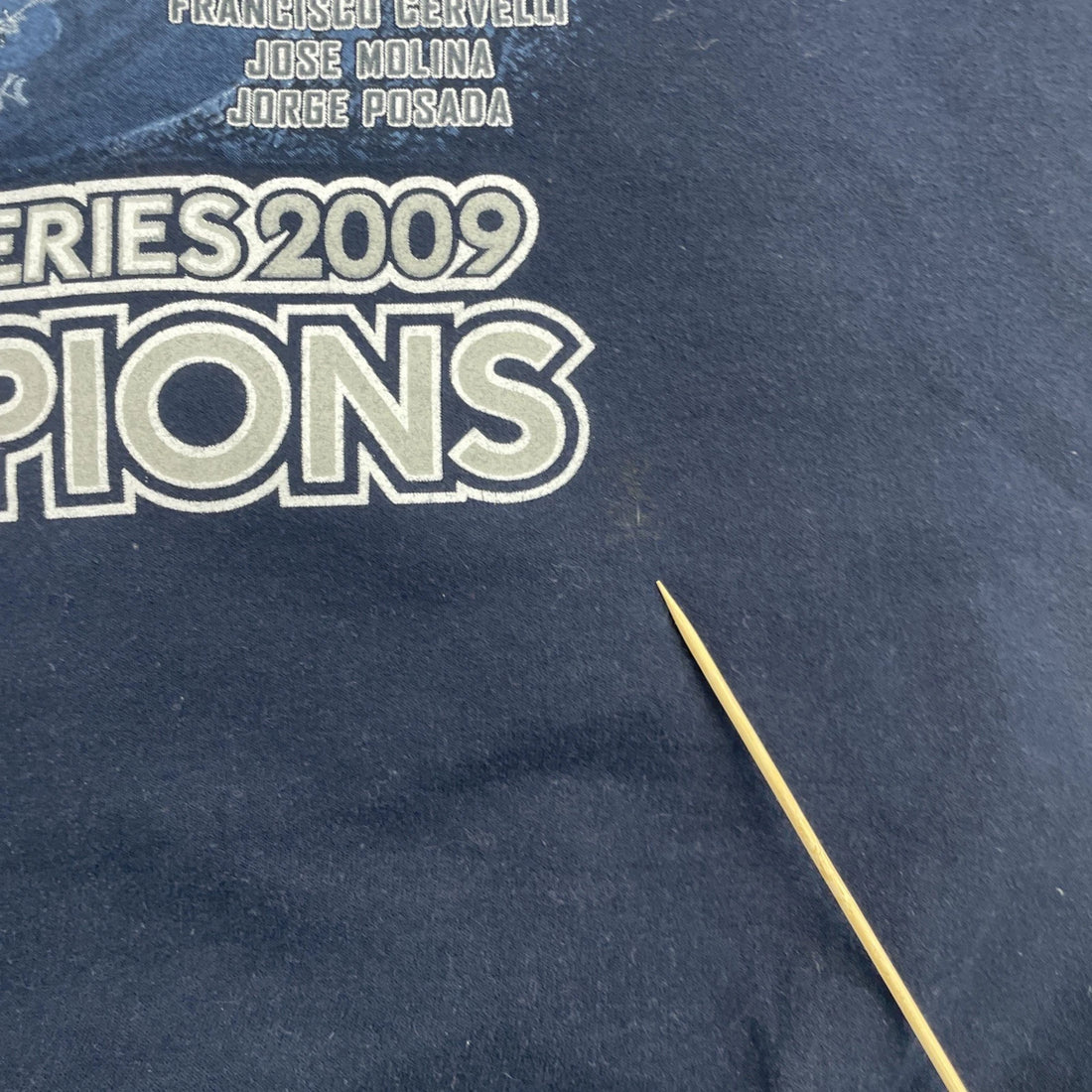 New York Yankees World Series Champions Sweatshirt Size XL 2009 MLB