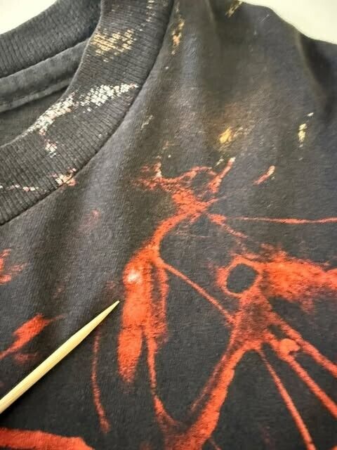 Vintage Led Zeppelin T-Shirt Size XL All Over Print Band Tee 1992 90s