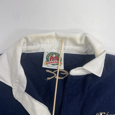 Vintage St. Edmund Campion Barbarian Rugby Shirt Size Small Striped