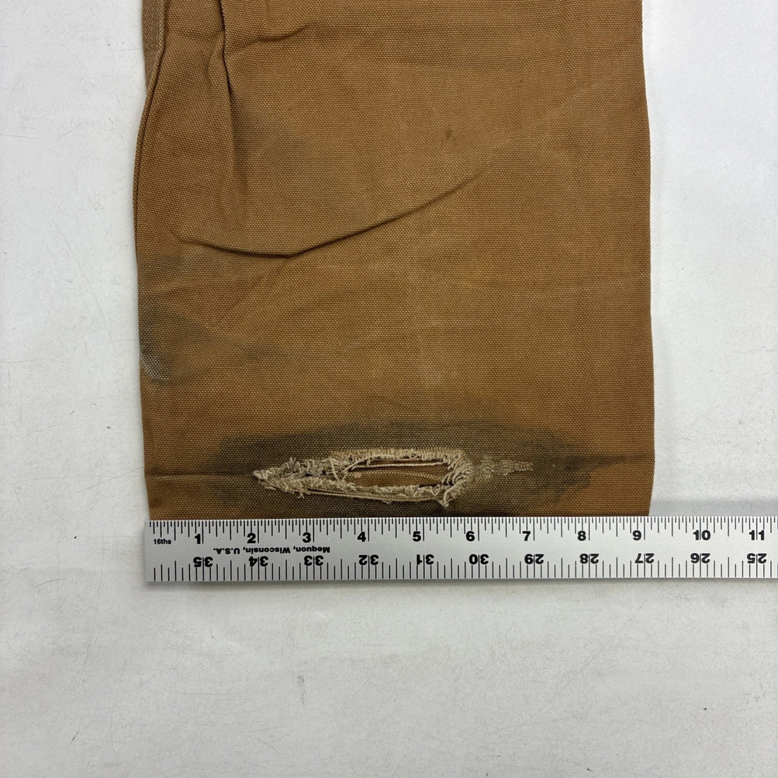 Carhartt Canvas Carpenter Double Knee Work Pants Size 34 X 30 B01 BRN