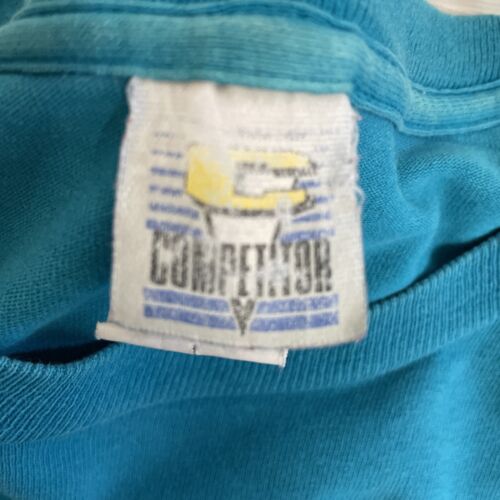 Vintage Charlotte Hornets Logo 7 T-Shirt Size XL 90s NBA