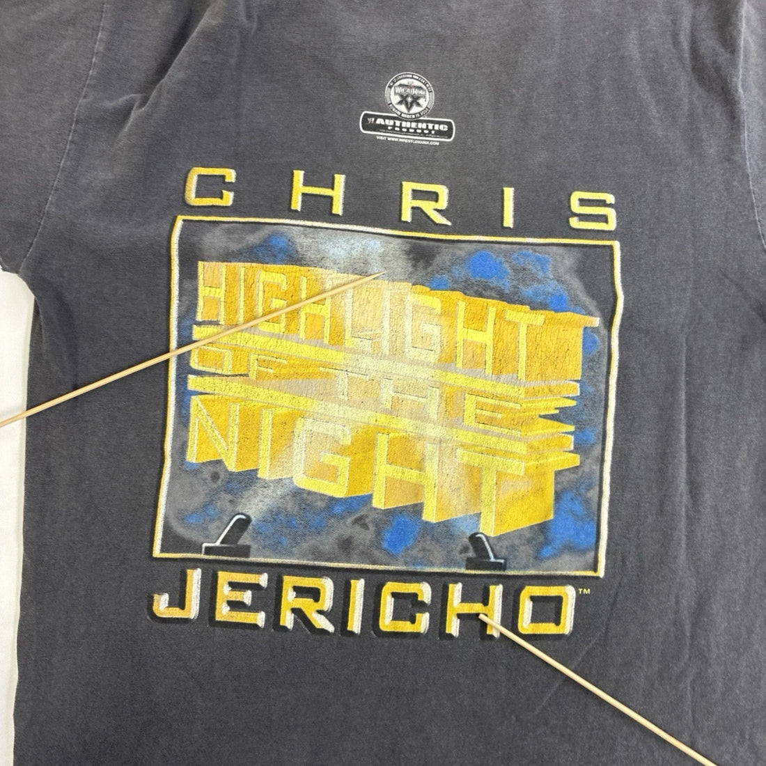 Vintage Chris Jericho Wrestling T-Shirt Size Medium WWE