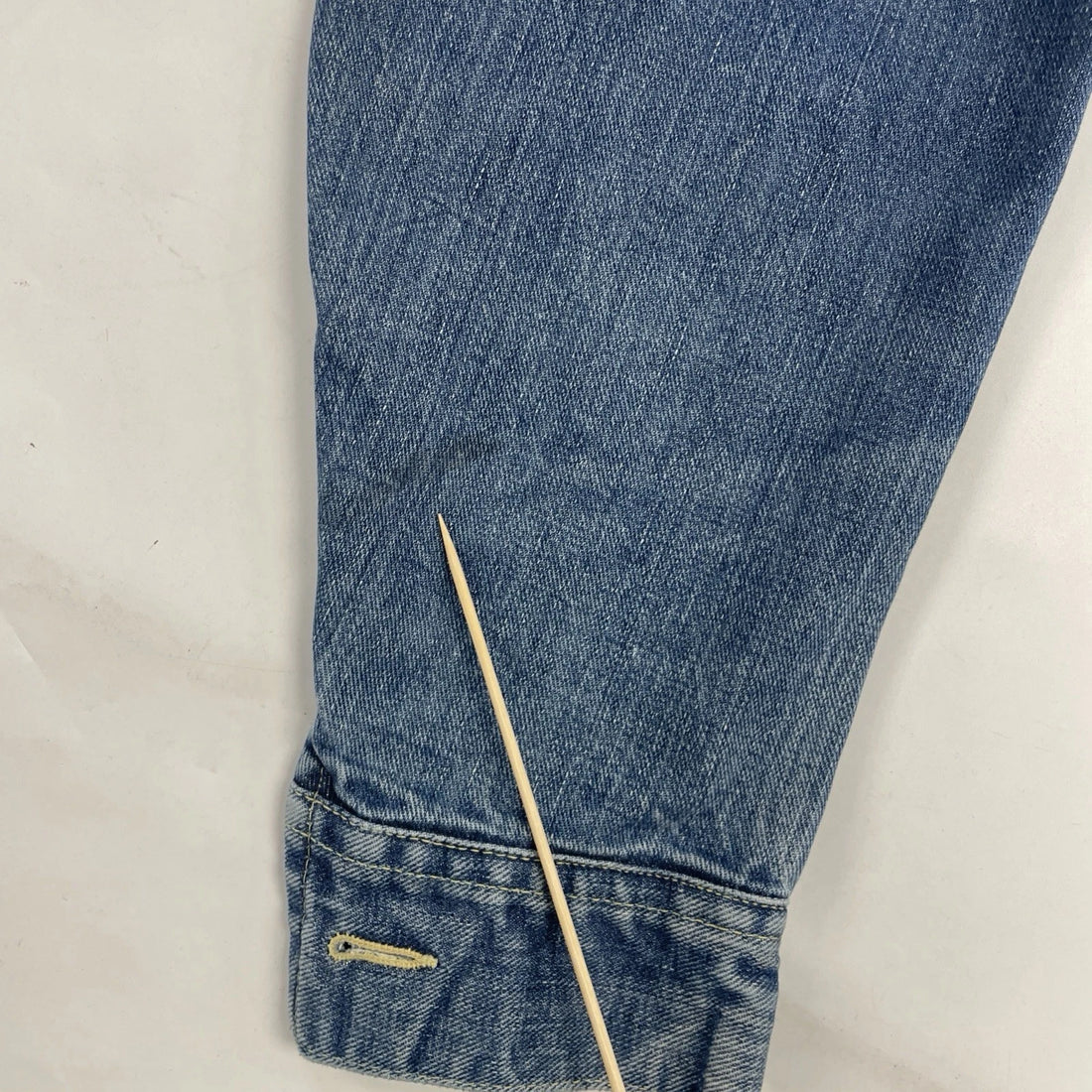 Vintage Lee Sanforized 101-J Denim Jacket 40 Long Union Made Patch PATD-153438