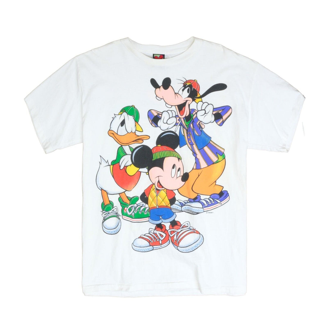 Vintage Mickey Mouse Disney T-Shirt Large Donald Duck Goofy