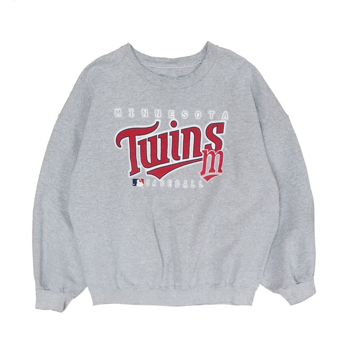 Vintage Minnesota Twins Majestic Sweatshirt Size 2XL Gray MLB – Throwback  Vault
