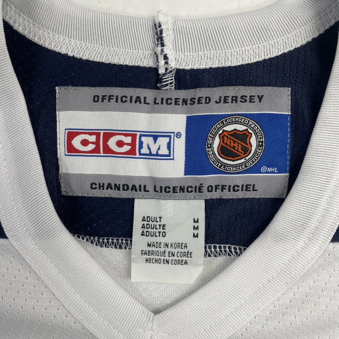 Vintage Atlanta Thrashers CCM Hockey Jersey Size Medium NHL