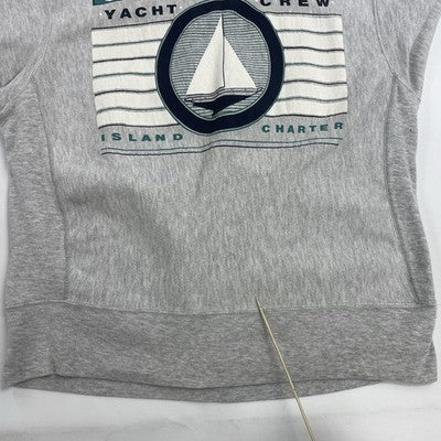 Vintage Ocean City Yacht Crew Champion Reverse Weave Crewneck Sweatshirt XL 80s