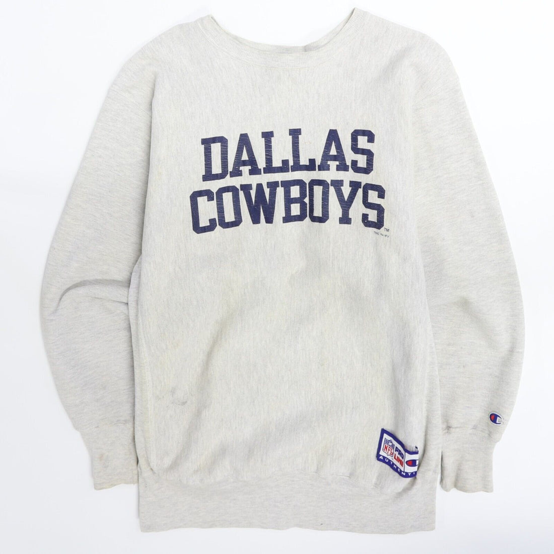 Vintage Dallas Cowboys Champion Reverse Weave Sweatshirt Crewneck 2XL 90s NFL