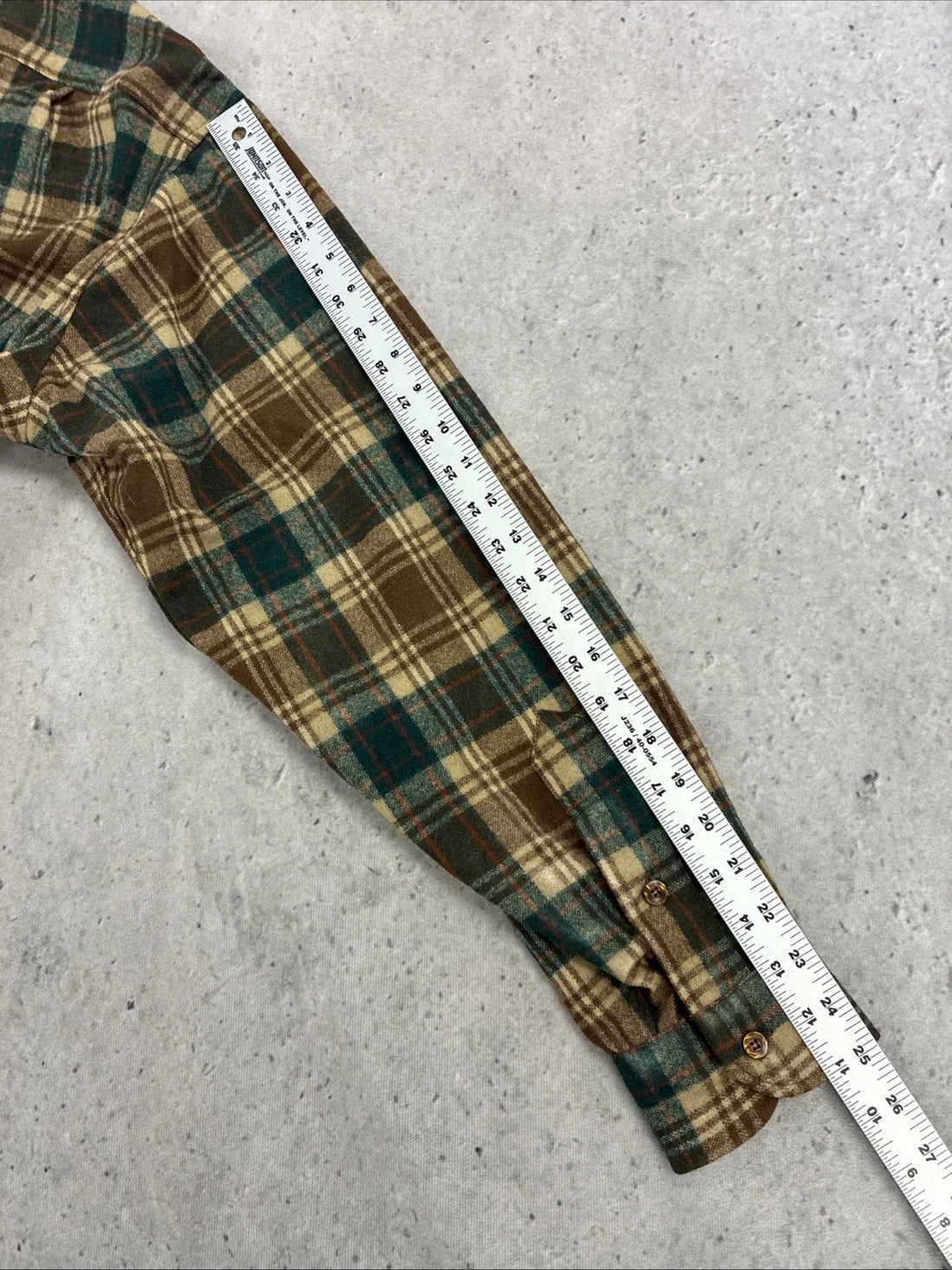 Vintage Pendleton Wool Field Button Up Shirt Size 17
