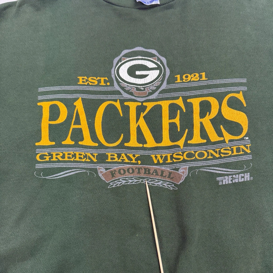 Vintage Green Bay Packers Sweatshirt Crewneck Size XL NFL