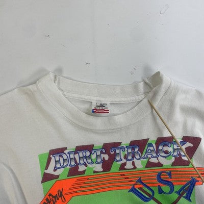 Vintage Dirt Bike Racing USA Camel Pro T-Shirt Size Large 90s