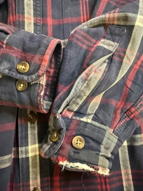 Carhartt Button Up Shirt Size Large Plaid