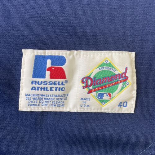 Vintage Cleveland Indians Russell Athletic Authentic Jersey Size 40 90s MLB