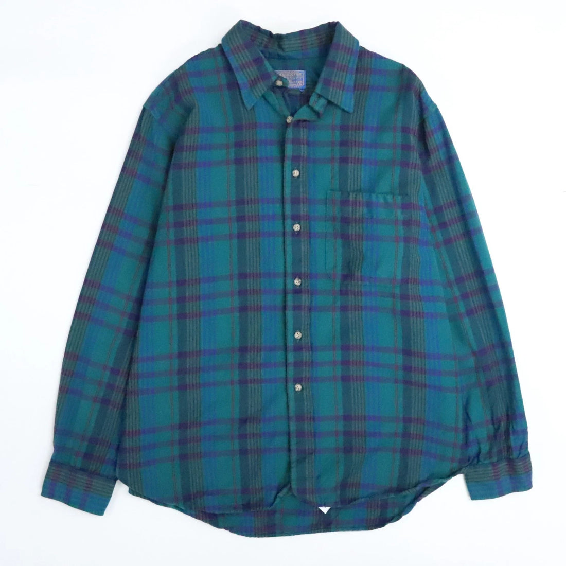 Vintage Pendleton Wool Button Up Shirt Size XL