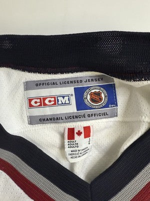 Vintage Vancouver Canucks CCM Jersey Size Large 90s NHL