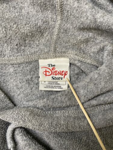 Vintage Mickey Mouse Disney Fleece Sweatshirt Hoodie Size Small