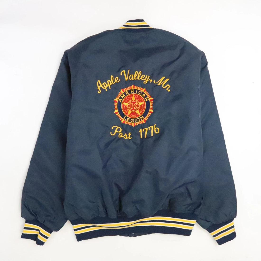 Vintage Apple Valley Post 1776 American Legion Bomber Jacket Size Large