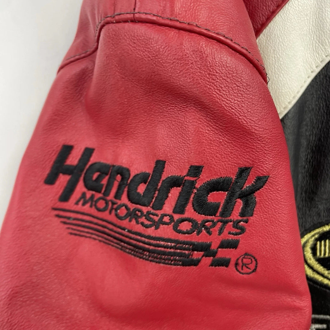 NASCAR Racing Leather Jacket Size Large Dupont