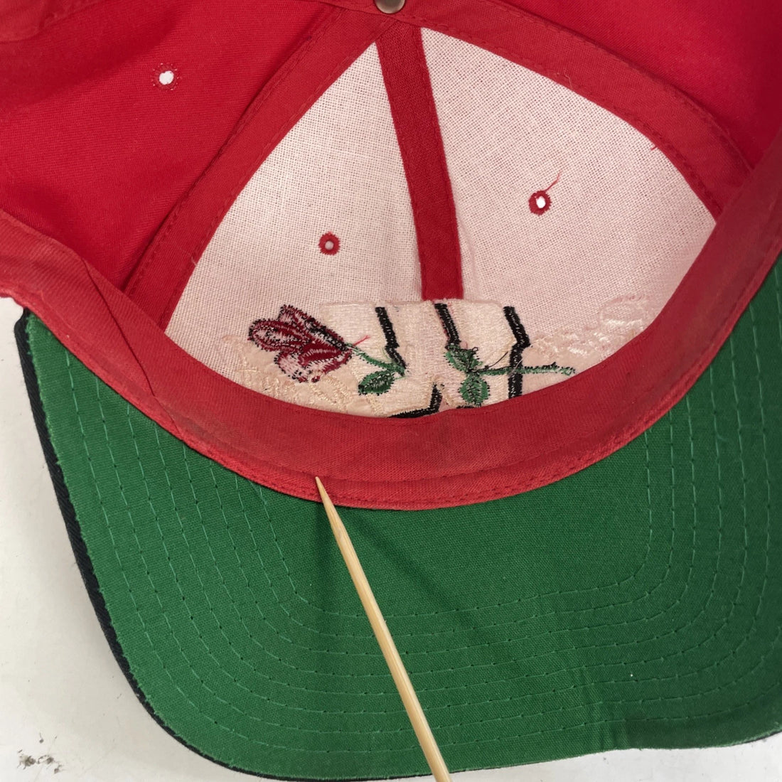 Vintage Wisconsin Badgers Rose Bowl Snapback Hat Cap OSFA 1994 90s NCAA