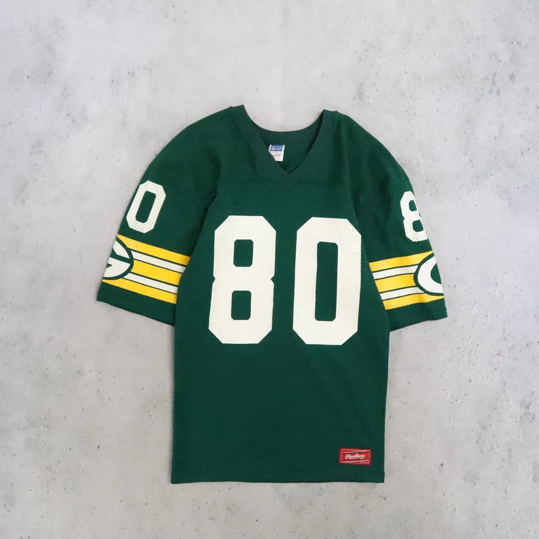 Vintage Green Bay Packers James Lofton Rawlings Jersey Size Medium 80s NFL