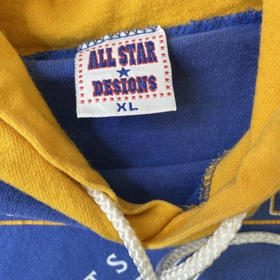 Vintage South Dakota State Jackrabbits Hooded T-Shirt Size XL 90s NCAA