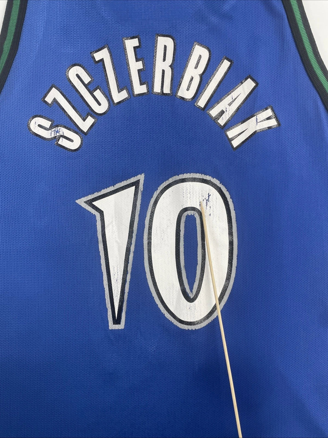 Vintage Minnesota Timberwolves Wally Szczerbiak Champion Jersey Size 44 NBA