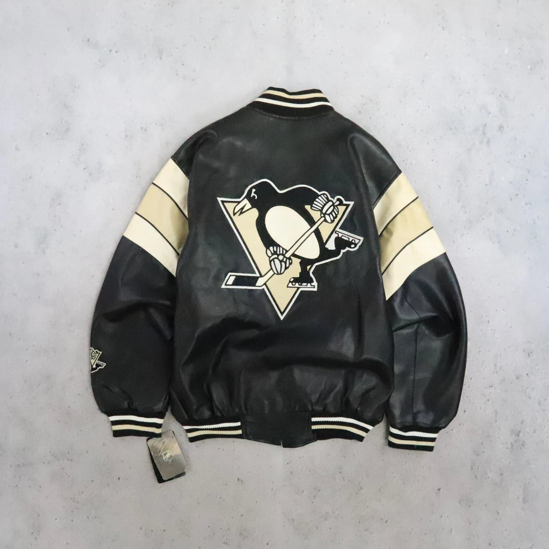Pittsburgh Penguins G-III Varsity Jacket Medium NHL NWT