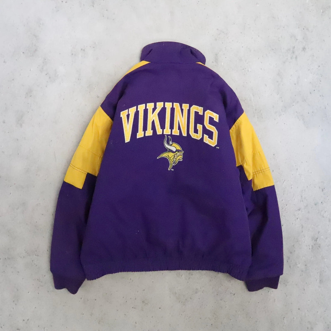 Vintage Minnesota Vikings Logo 7 Puffer Jacket Size XL NFL