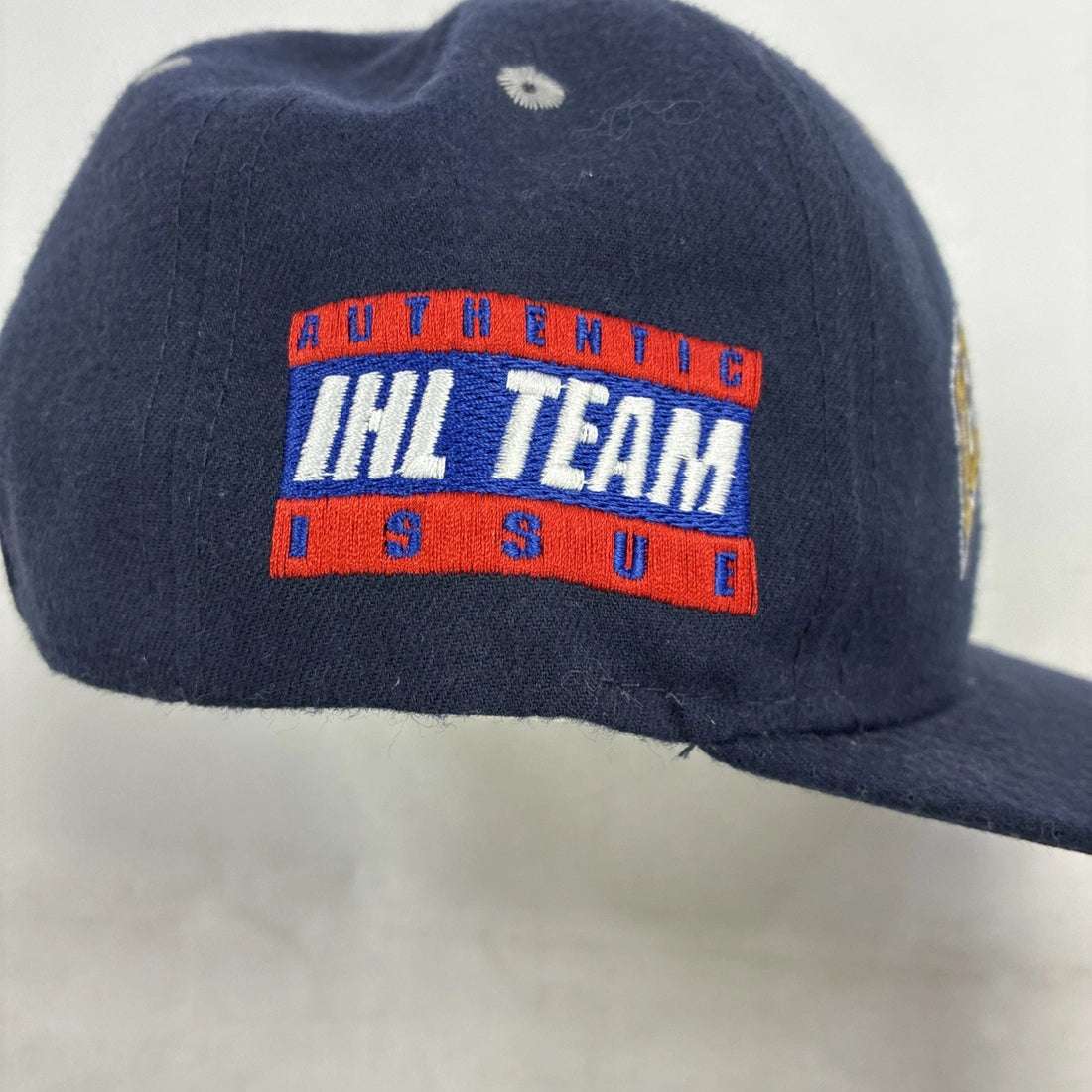 Vintage Long Beach Ice Dogs CCM Hockey Snapback Hat Cap OSFA IHL