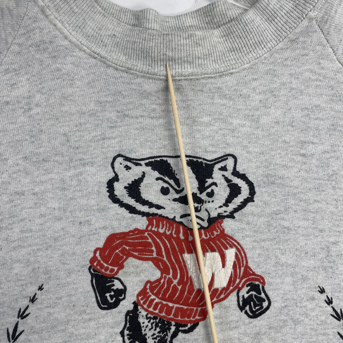 Vintage Wisconsin Badgers Crewneck Sweatshirt Size XL 90s NCAA