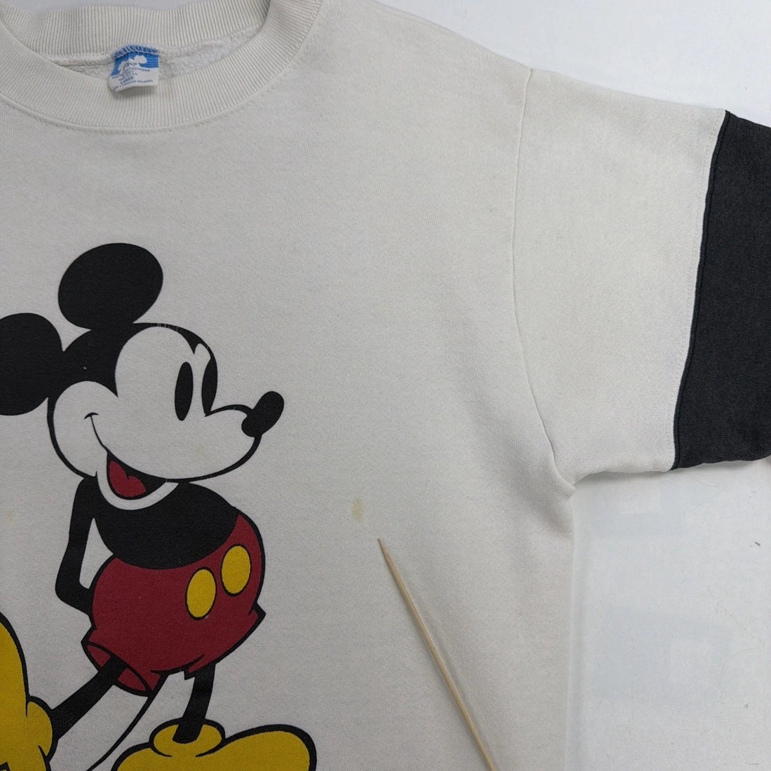 Vintage Mickey Mouse Disney Crewneck Sweatshirt Size Large 80s 90s