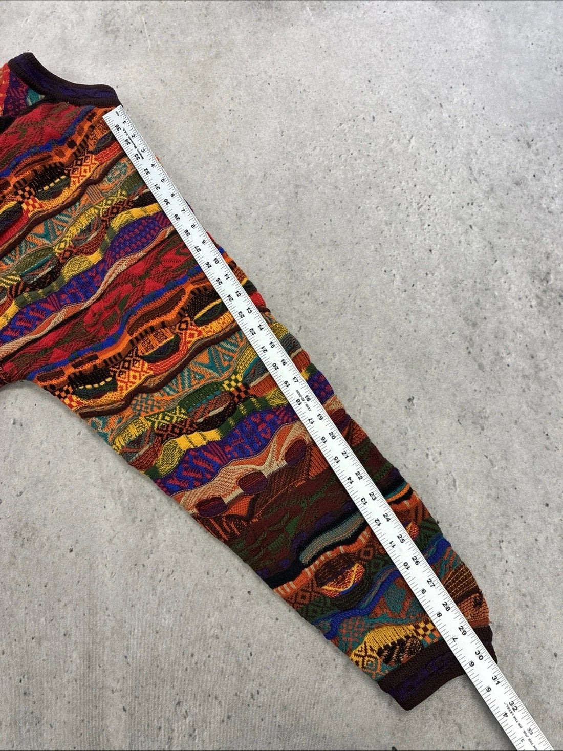 Coogi Australia 3D Knit Crewneck Sweater Size Large