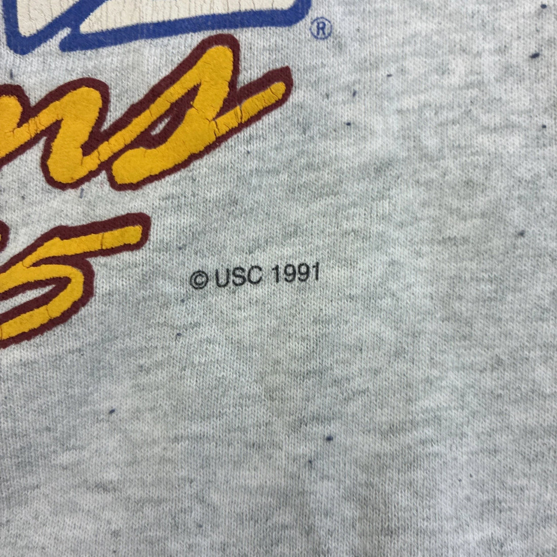 Vintage USC Trojans Football Champions Sweatshirt Size Large 90s NCAA