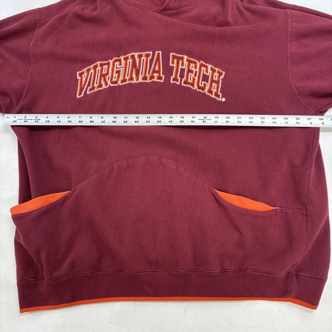 Vintage Virginia Tech Hokies Starter Sweatshirt Hoodie Size 2XL NCAA