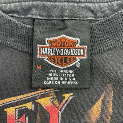 Vintage Harley Davidson Motorcycles Wild Breed Horse T-Shirt Medium 1994 90s