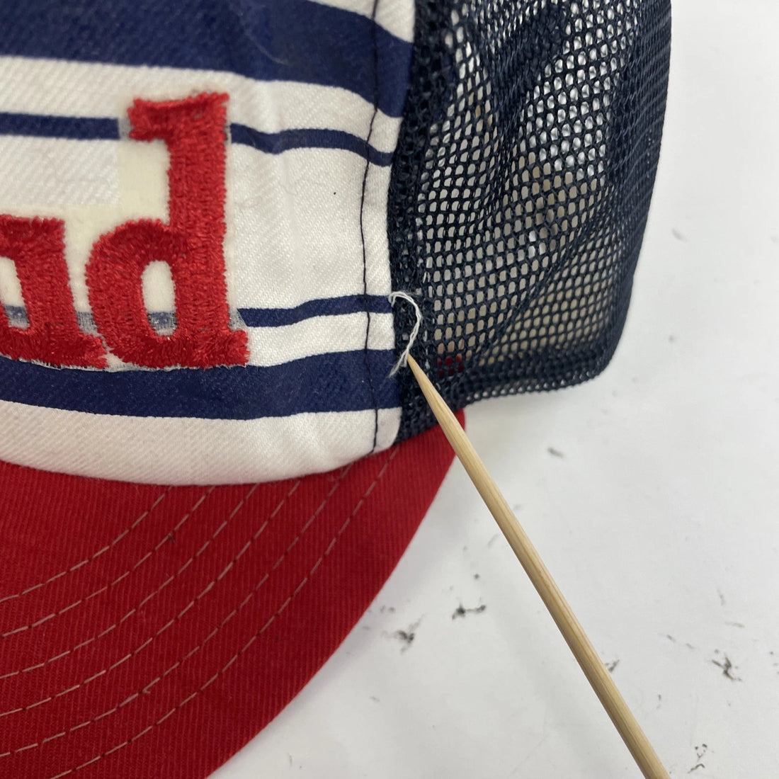 Vintage Budweiser Trucker Snapback Hat Cap Size Large Beer Promo