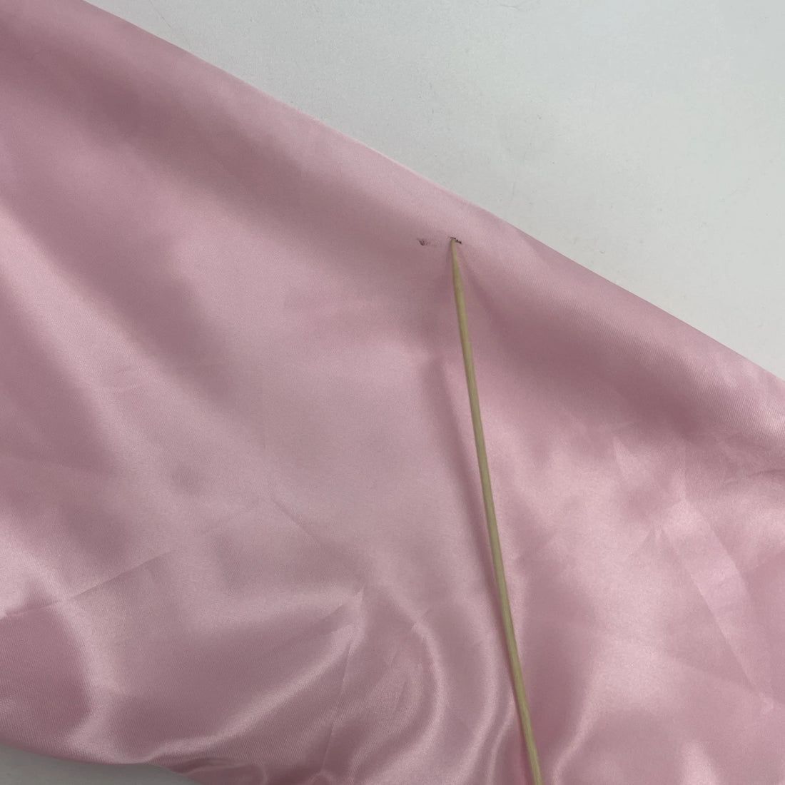 Vintage Dezerland Hot Rod Satin Bomber Jacket Size Large Pink