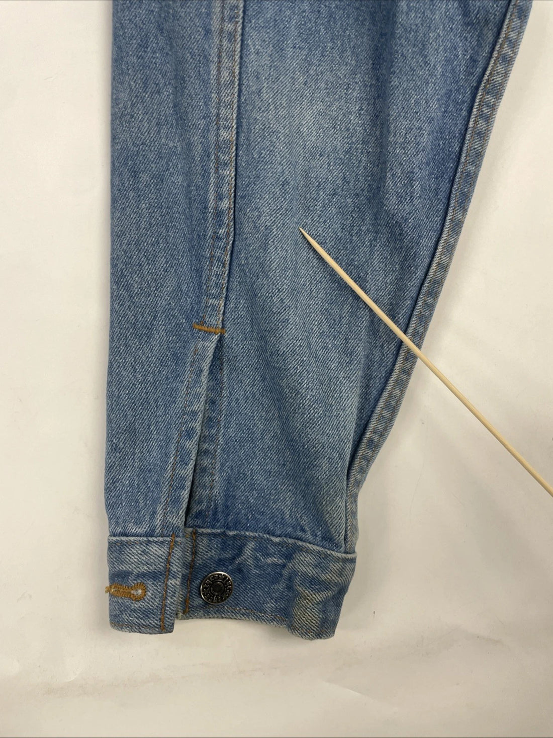 Vintage Home Depot Denim Trucker Jacket Size Large