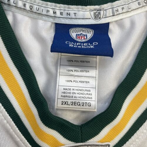 Green Bay Packers Aaron Rodgers Reebok Jersey Size 2XL NFL