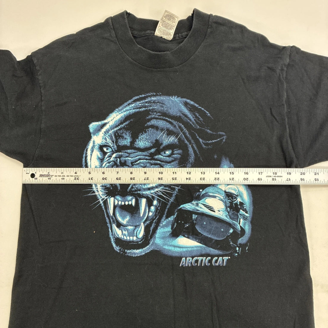 Vintage Arctic Cat Snowmobile Racing T-Shirt Size Large