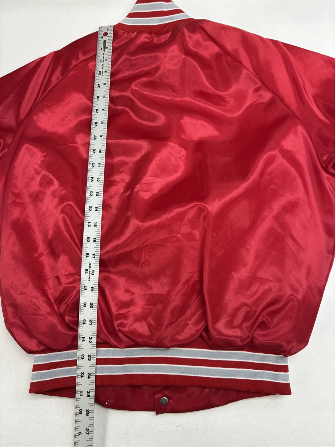 Vintage Coca Cola Satin Bomber Jacket Size Medium Coke