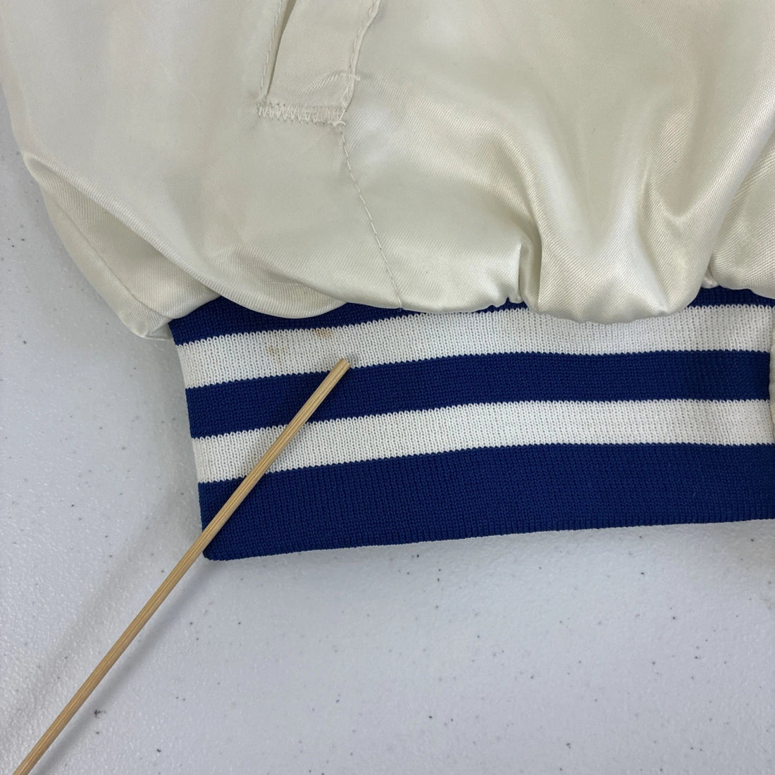 Vintage Busch Satin Bomber Jacket Size Large Beer Promo