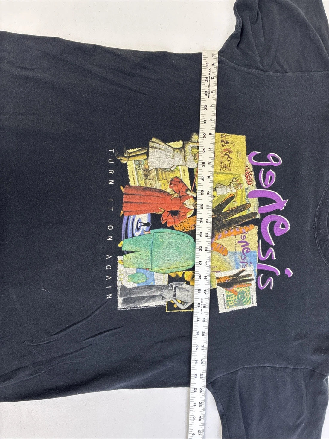 Genesis Turn It On Again 2007 Tour T-Shirt Size XL