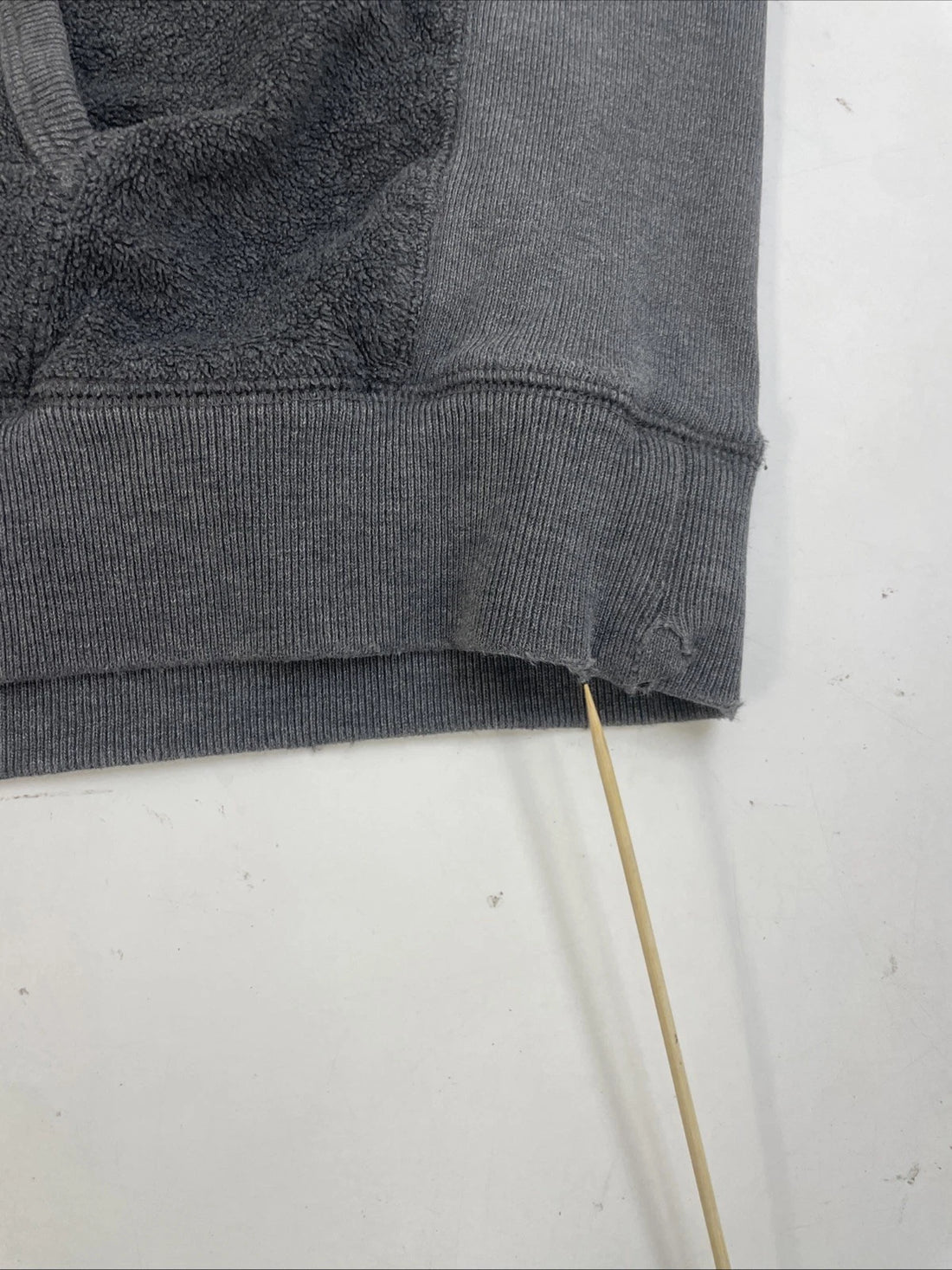 Gap Fleece Sweatshirt Hoodie Size XL Gray