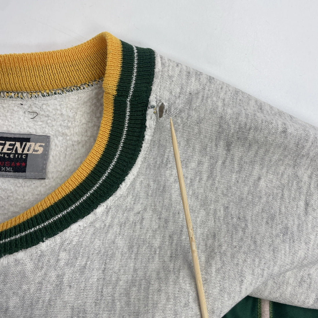 Vintage Green Bay Packers Super Bowl XXXI Spell Out Sweatshirt 2XL 90s NFL