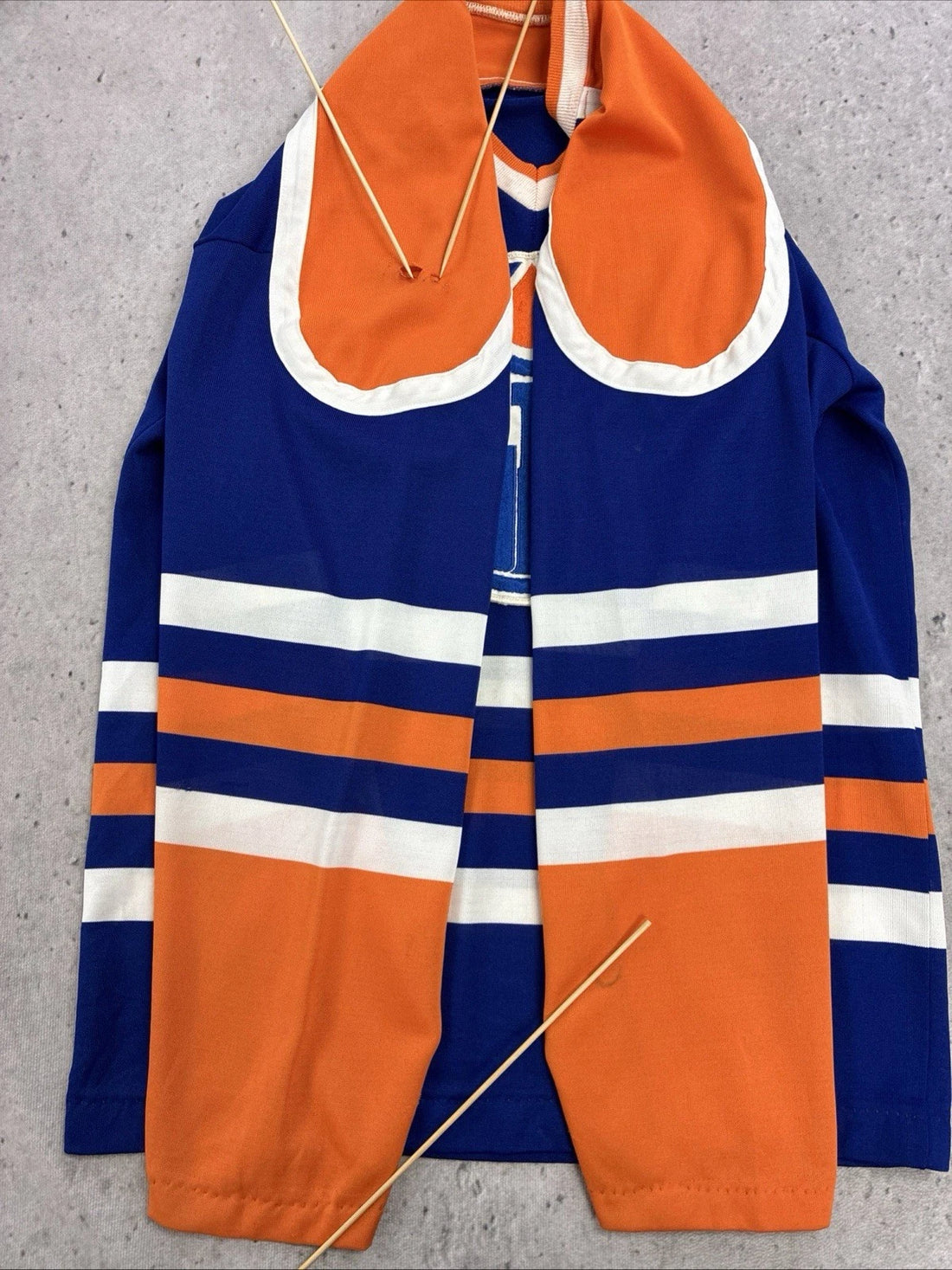 Vintage Edmonton Oilers Wayne Gretzky Sandow Jersey Size Small 80s NHL